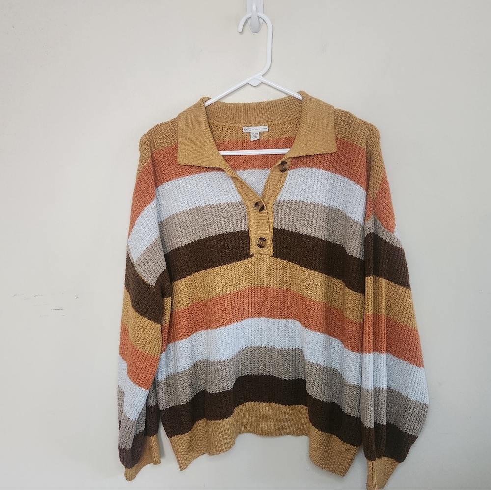 Women's Striped Cato Sweater Sz 22/24
